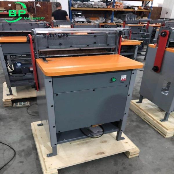 Semi Automatic Paper Punching And Binding Machine SPM450 for double wire closing and paper punching