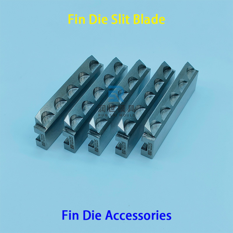 HSS SKH51 Fin Die Spare Parts Precision Slit Upper Blade For Fin Die
