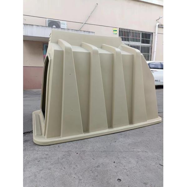 Dairy Farm Plastic Calf Hutch without Fence for Warm Keeping 2200*1500*1550mm