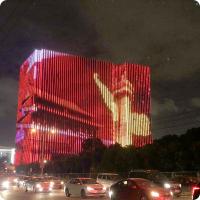 Éclairage LED point extérieur imperméable à l'eau RVB pour la publicité sur les murs extérieurs