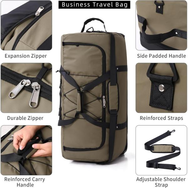 Большой вместимости расширяемый складной сумки для путешествий