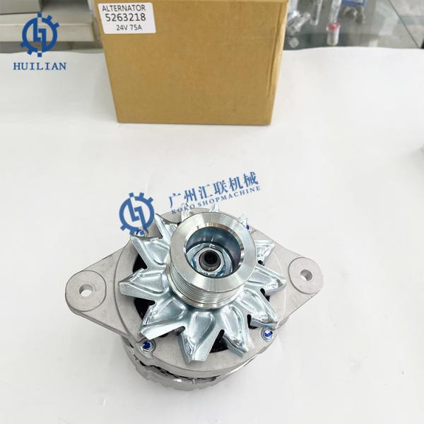 5263218 5263220 4080791 4080791 5263220 24V 75A High Quality Excavator ALTERNATOR Energy Generators