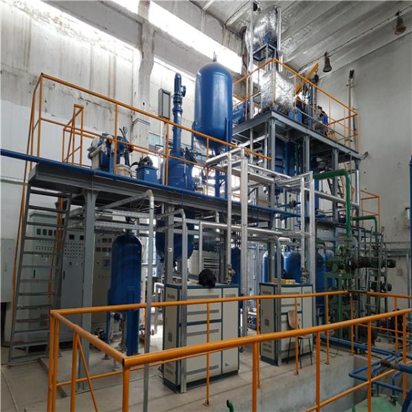 Recycling equipment for waste mineral oil