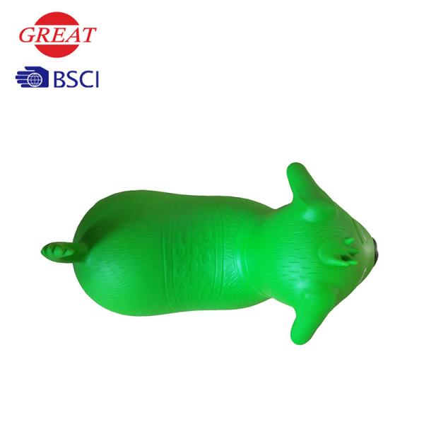 Inflatable Dog Space Hopper , Green Hopper Ball 52*47*25cm Plastic Bags / Box Packing