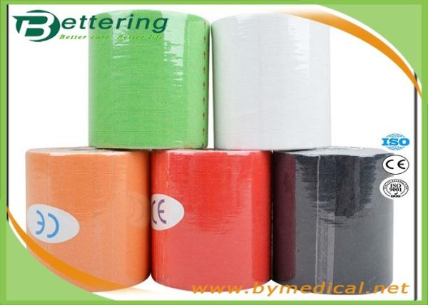 7.5cm Kinesiology Athletic Muscle Support Tape , Medical Tape For Muscle Strains Harmless