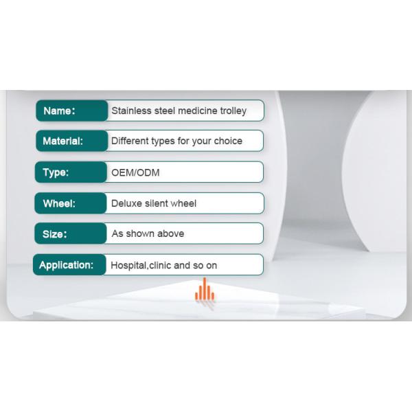 Trolley de Medicina Médica del Hospital