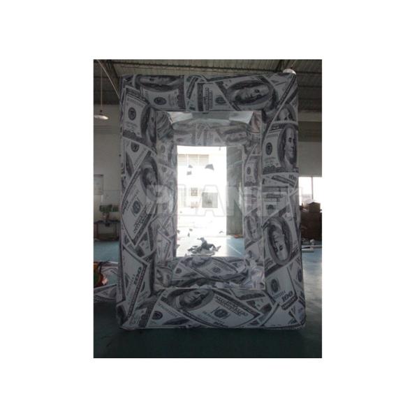 Будочка самосхвата машины изготовленных на заказ денег наличных денег куба рекламы Оксфорда раздувных улавливая