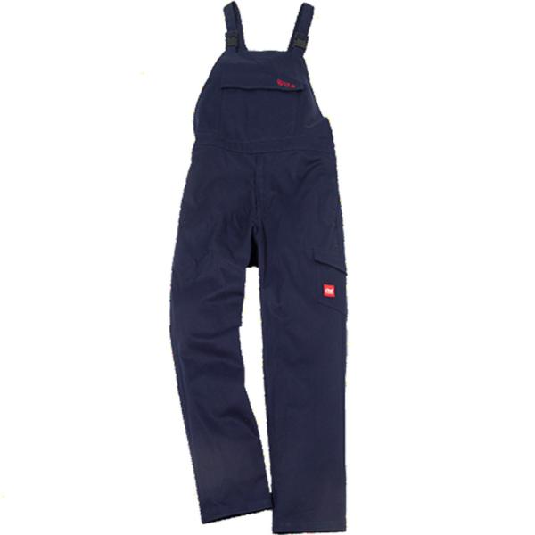 Velcro Fastener Molten Metal Protective Clothing Metal Zip Fire Resistant Bib Overalls