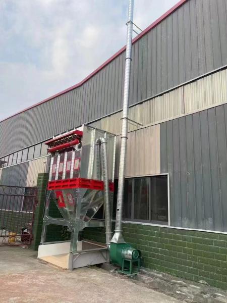 1000-10000 Pa Electric Pulse Bag Dust Collector With 10-1000m2 Filtration Area