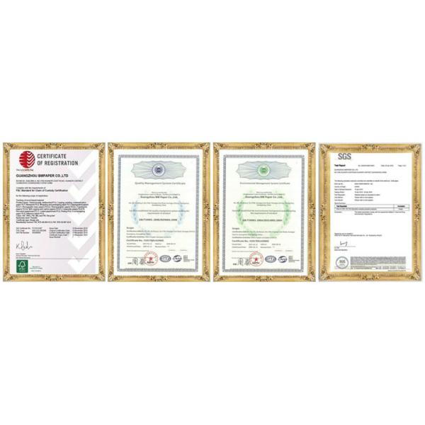 Papel de palha bebendo branco Rolls do GV Brown de FDA 60gsm 15mm - 600mm