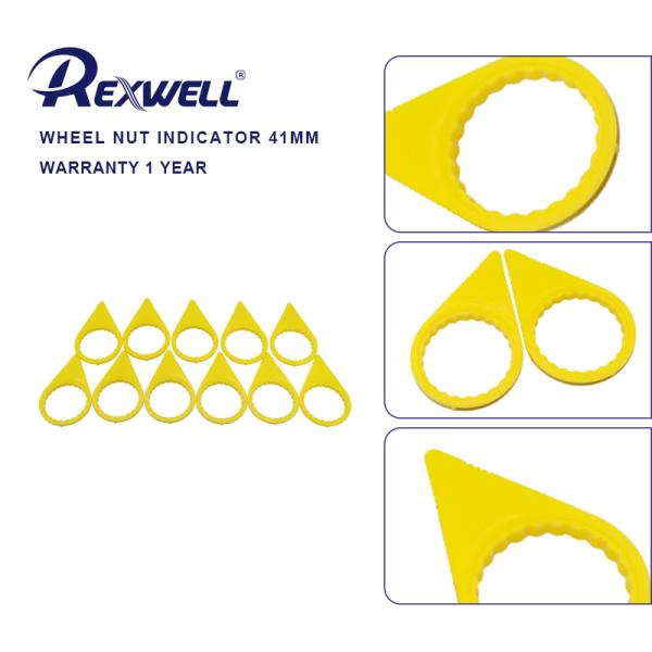 38mm Yellow Wheel Nut Check Indicator Loose Lug Nut Indicator