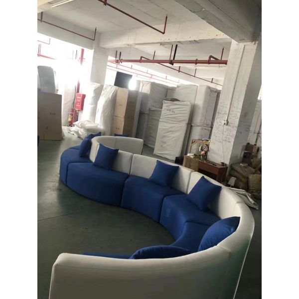Custom Made Banquette Seating Furniture PU Restaurant Booth Seating Soft Sofa Bench