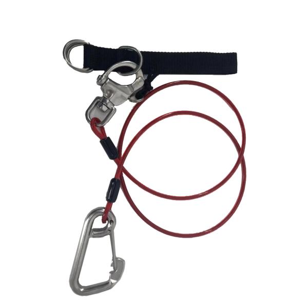 Free Diving 1m lanyard 316 Stainless Steel hook