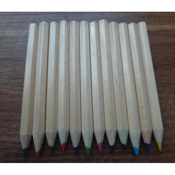 Promotional Toyota Mini Design Colored Pencil Stationery Sets With 12 Pieces Inside, Wooden Material For Kids Children
