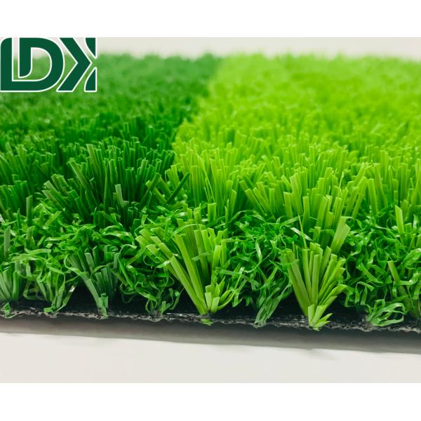 Double Green Artificial Grass Free Of Filling Turf For Football Match