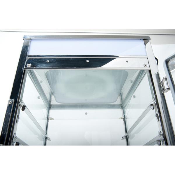 Коммерчески витрина распаровщика еды цифров, электрический распаровщик плюшки для ночного магазина