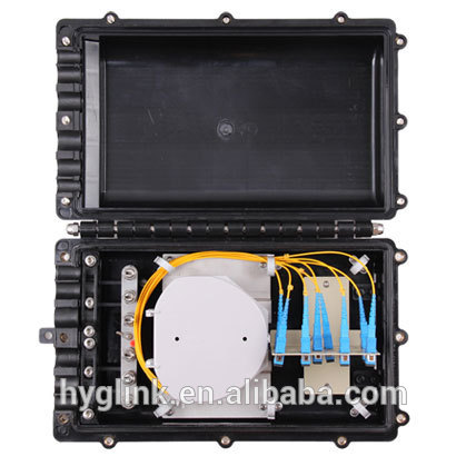 Закрытие замка для канатов стекловолокна IP68 ABS пластиковое для FTTH