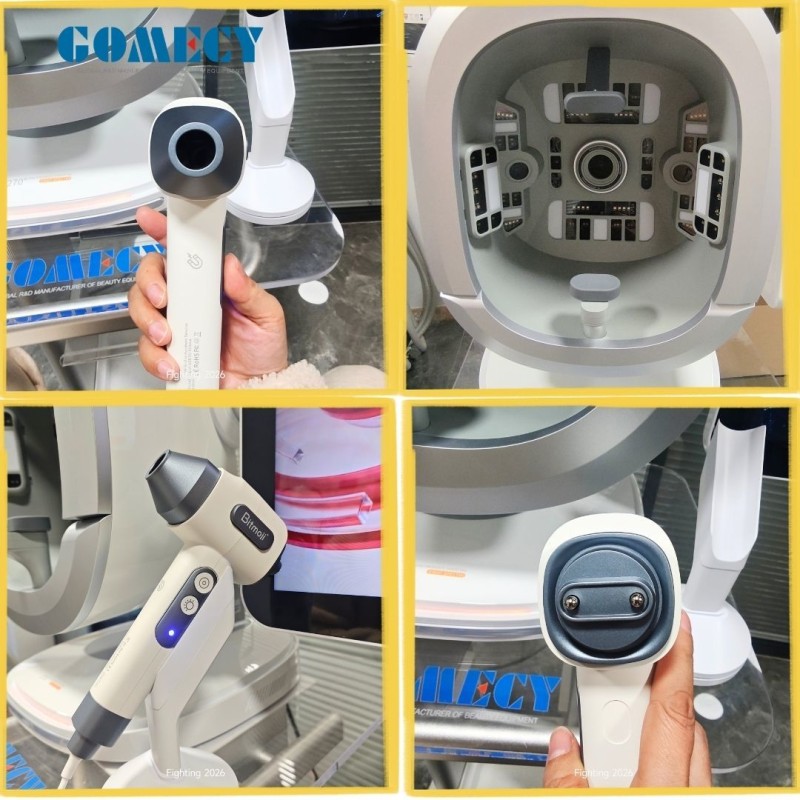 Facial Skin Analysis Machine Skin Moisture Tester Skin Analyzer Machine Hair Follicles Detector Beauty Salon Instrument