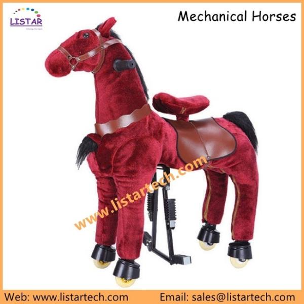 Action Pony Horse, Ride on Animal Toy, Medium Moving Rocking Horse Unique Gift for Kids