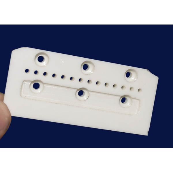 Industrial Ceramics Electrical Insulating Zirconia Ceramic Guide Block With Hole