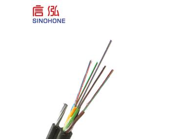 Roll Figure 8 Shape G652D Outdoor Fiber Optic Cable Self Supporting HDPE Sheath