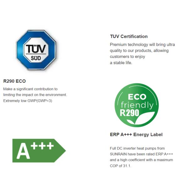 Under Cold Climate Low GWP Heat Pump Pure Aluminum Shell Material