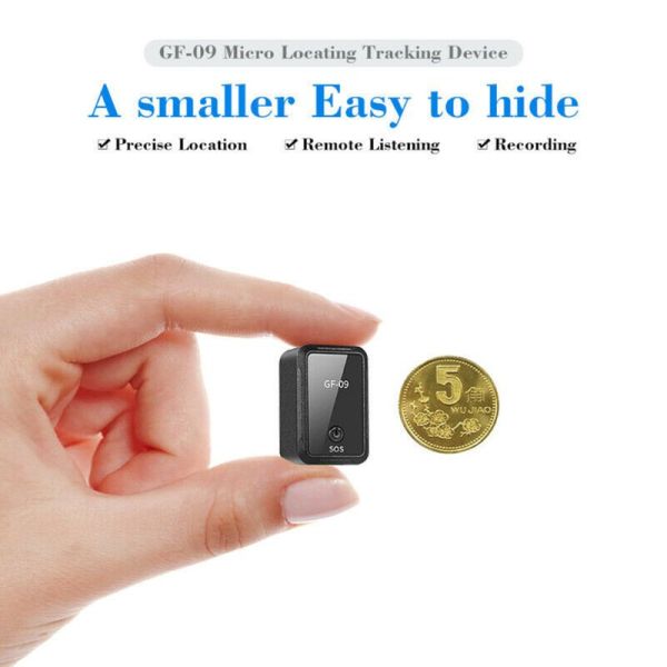 Mini Magnetic GPS Tracker Locator Voice Control Anti Burglar Alarm Device WiFi LBS