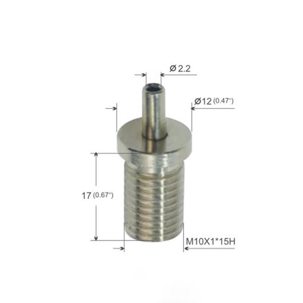 Внешние нитевые латуни никелевые кабельные захватчики YW-86084 регулируемые проволочные замки