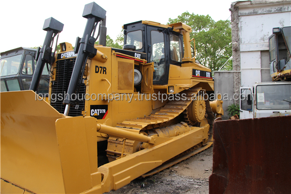 Chinese Caterpillar D7R Used Mini Small Dozer Bulldozers 24962 KG Machine Weight