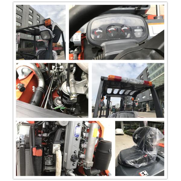 3.5 Ton Counterbalance Forklift Truck , 4780kg Solid Tires Power Lift Forklift