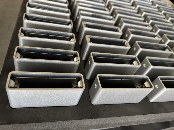 Grade 6063 Aluminum Fabrication Services Cut CNC Drilled Brushed Anodized Products