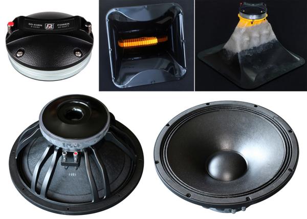 600W Nightclub Sound Equipment , 1.4 + 15 Full Range Speaker For Show , Disco , Living Event And DJ