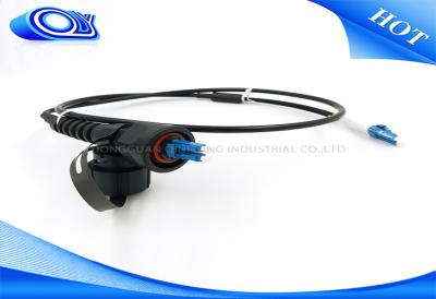 FullAXS Outside Waterproof Cable Connector For FTTA , Singlemode / Multimode Fiber Connectors