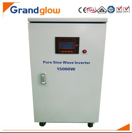 DC TO AC 220V PURE SINE WAVE SINGLE PHASE 15KW OFF GRID SOLAR INVERTER