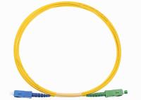 SC/UPC de 12 cabos de ligação em ponte da fibra ótica dos núcleos trança de uma fibra ótica de 1,5 medidores