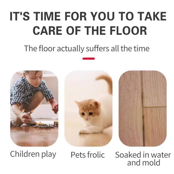 Protègeur anti-dérapant pour meubles en bois massif