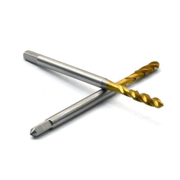 Tap for blind hole with spiral flute (angle 35°) M3X0.5