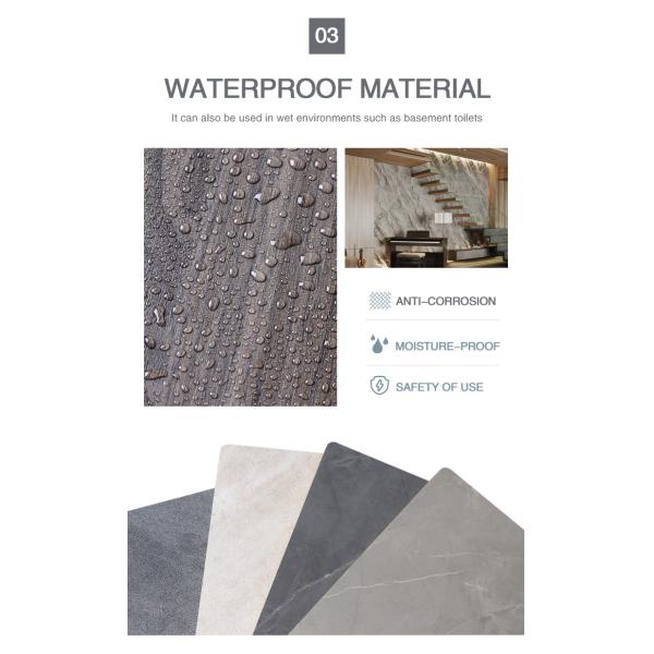 Панели стены ПВК бамбукового волокна угля мраморные анти- статическая изоляция жары