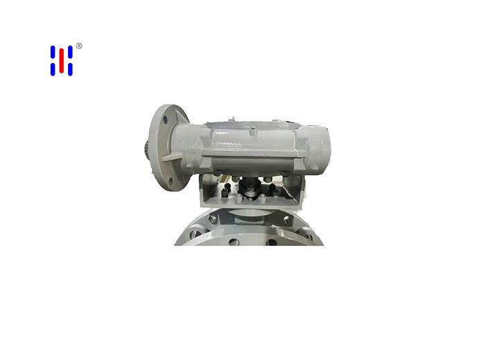 24IN Triple Offset Butterfly Valve Electric Flanged 150LB CS for HVAC
