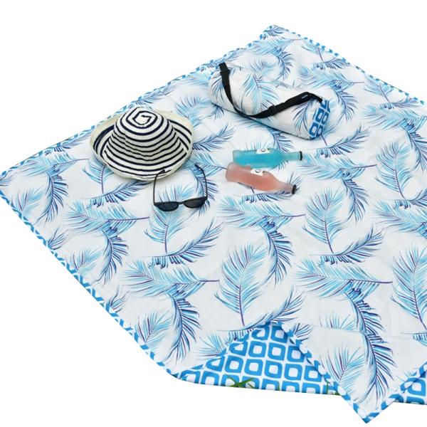 Water Resistant 160*200cm Outdoor Patio Mat For Camping Drawstring Packaging Bag