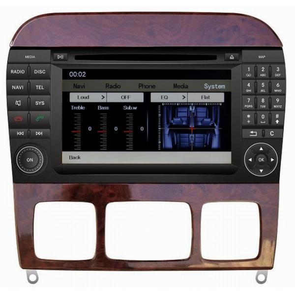 Ouchuangbo Auto GPS Navigation for Mercedes Benz S W220 1998-2005 USB iPod DVD Radio Stereo System OCB-1505