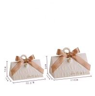 Caixa de doces favorita de casamento Caixa de papelão de recipiente de alimentos Caixa de papel com impressão CMYK/Pantone