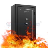 Acero sólido de trabajo pesado caja fuerte a prueba de fuego proteger armas de fuego 645kg