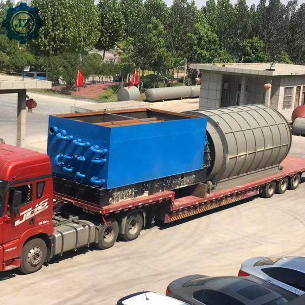 30Ton~50Ton Fully Continuous Waste Plastic Scrap Tyre Pyrolysis Plant For Fuel Oil