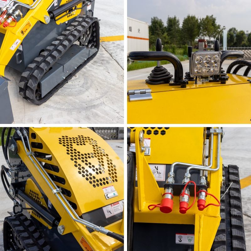 13.5hp мини-скад рулевой погрузчик 3000 рпм номинальная скорость 0,06 м3 емкость ведра