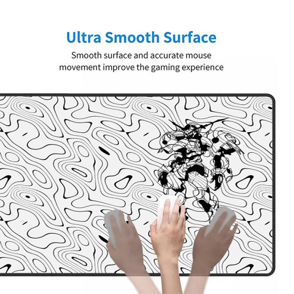 Waterproof Gaming Mouse Pad with Customized Design and Heat Transfer Printing Stocked