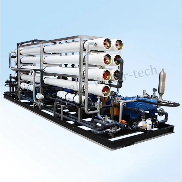 Seawater Desalination Plant with 1000L/Hour Productivity and Dual-Inlet RO Membrane for 380V/220V/110V Applications