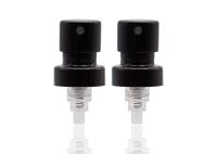 Colar da bomba do pulverizador de perfume do preto FEA15 e fósforo brilhantes do tampão com garrafa de perfume