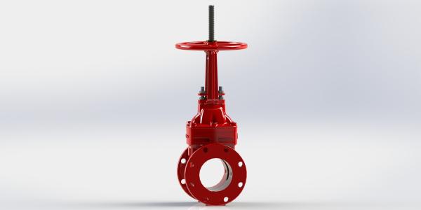 2”-12 Fusion Bonded Epoxy Coating ul fm gate valve For Fire Protection Equipment