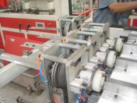 Linha automática quatro parafuso gêmeo da extrusão da tubulação do PVC da costa
